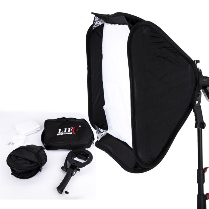 Bowens Fit Speedlight Square Portable Softbox 